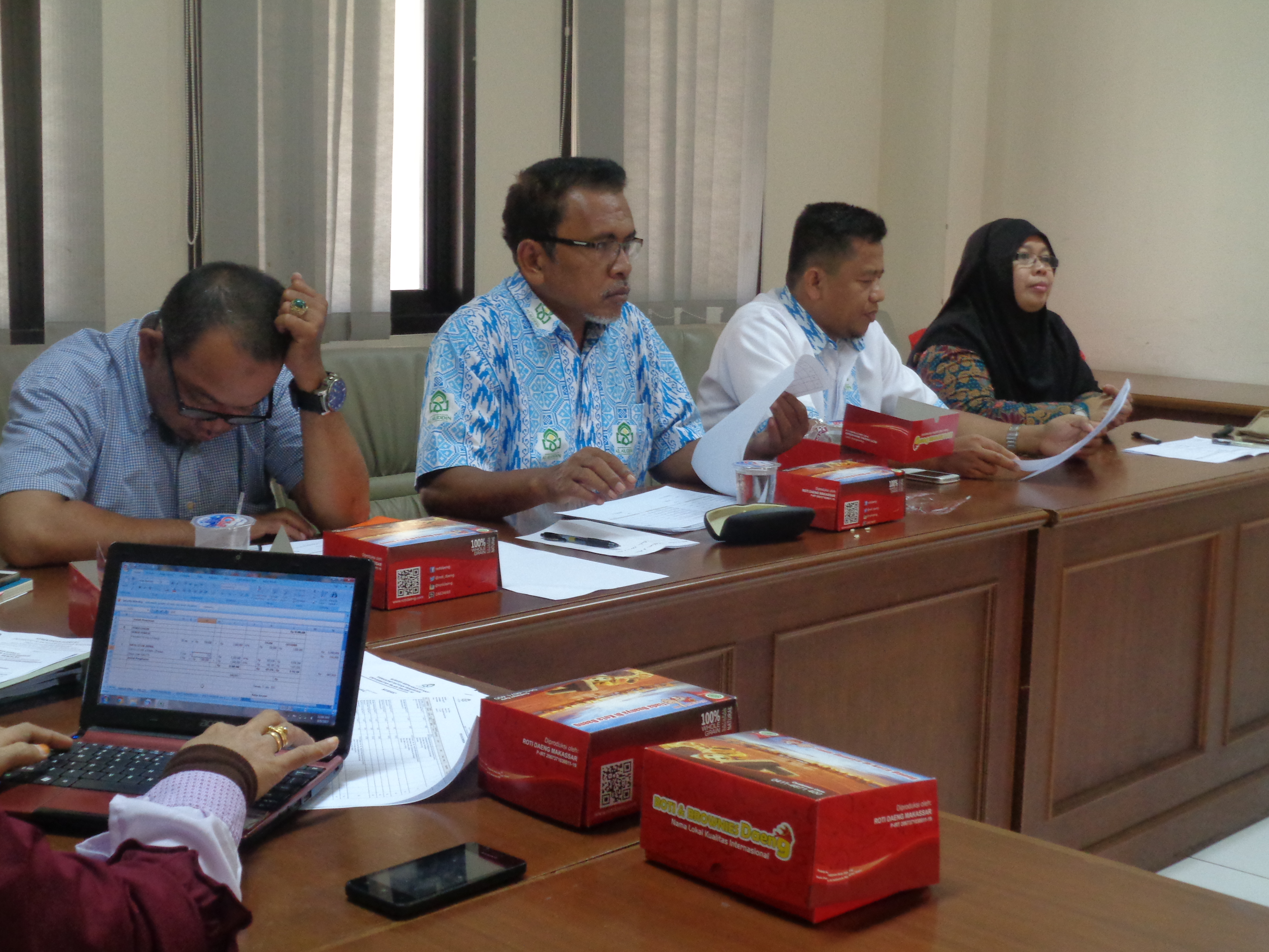 Audit Triwulan I Lingkup UIN Alauddin Makassar
