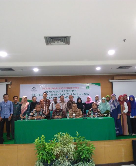 PENYAMAAN PERSEPSI TERHADAP PENERAPAN PMA NO.25 TAHUN 2017 TENTANG SATUAN PENGAWASAN INTERNAL