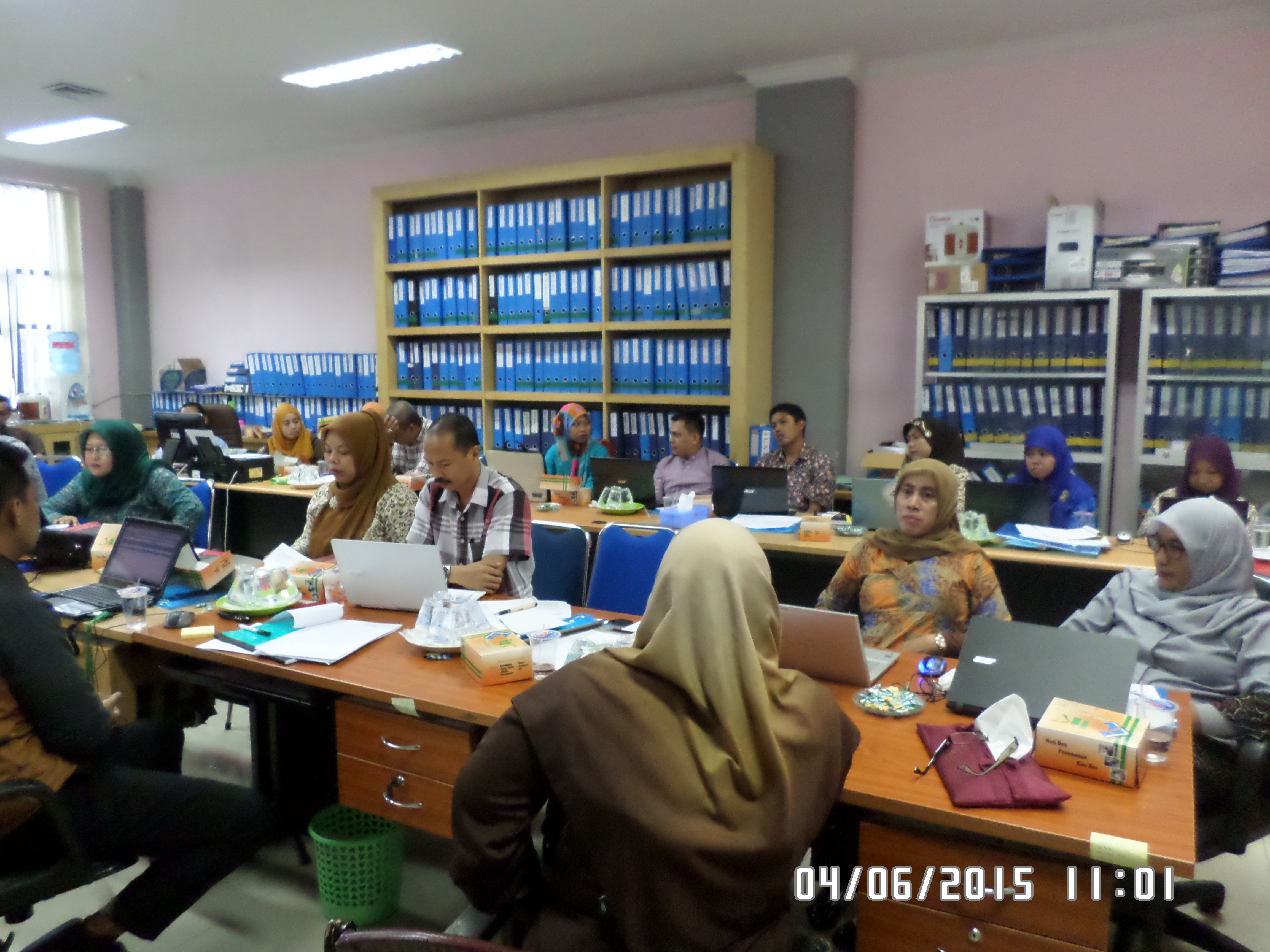 Tim SPI UIN Alauddin Makassar Adakan Pelatihan dan Pendampingan Penyusunan Buku Kas Umum(BKU) Bagi BPP/Pemegang Kas di Lingkup UIN Alauddin Makassar