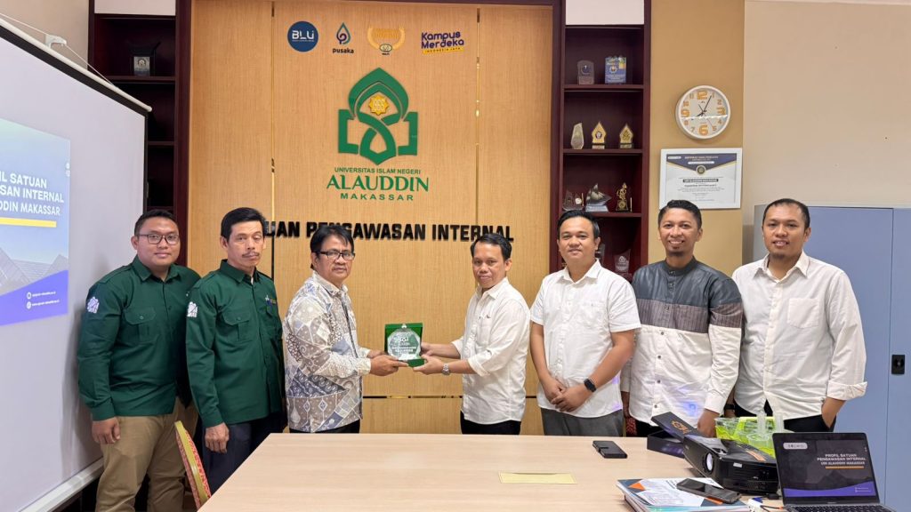SPI UIN Alauddin Terima Kunjungan Studi Banding SPI Institut Teknologi Habibie