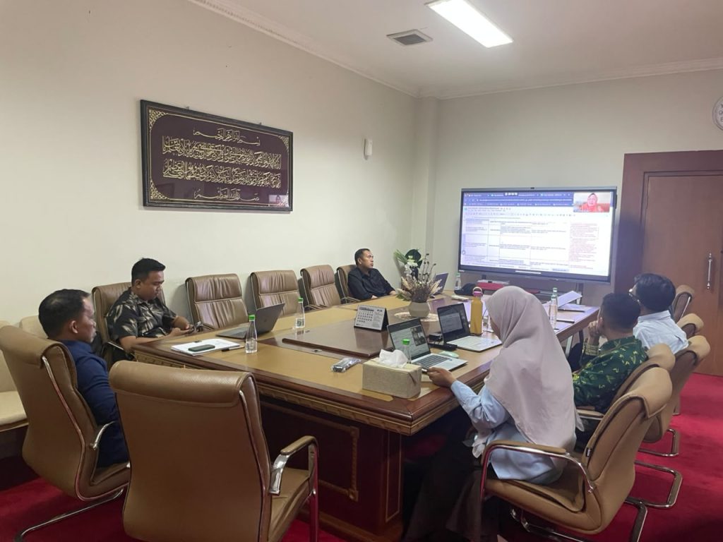 Rapat Pembahasan TLHP UIN Alauddin dengan ITjen
