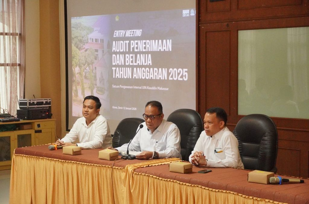 SPI UIN Alauddin Makassar Gelar Entry Meeting Audit Penerimaan dan Belanja Tahun Anggaran 2025