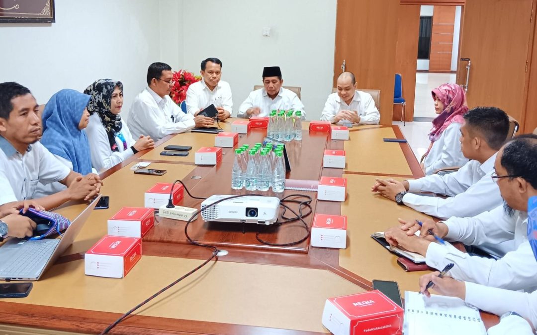 Kunjungan Inspektorat Jenderal Kementerian Agama dalam Rangka Pemantauan dan Evaluasi Implementasi Manajemen Risiko di UIN Alauddin Makassar